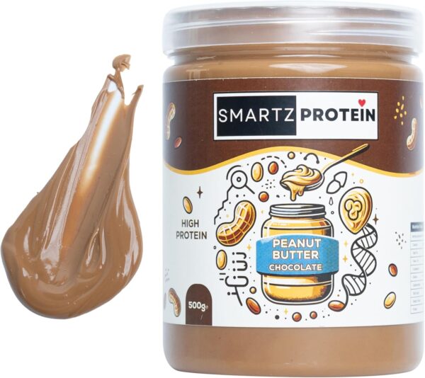 Smarts Protein Chocolate Peanut Butter - Creamy 500g low sugar, low fat, high protein