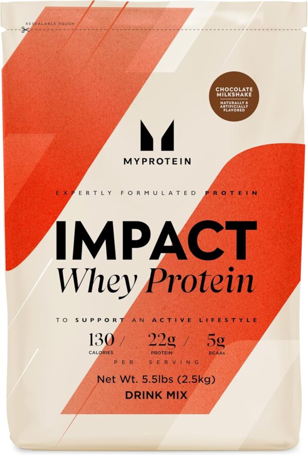 Myprotein Impact Whey Protein, Cookies & Cream, Pouch, 2.2lbs Brand: MyProtein